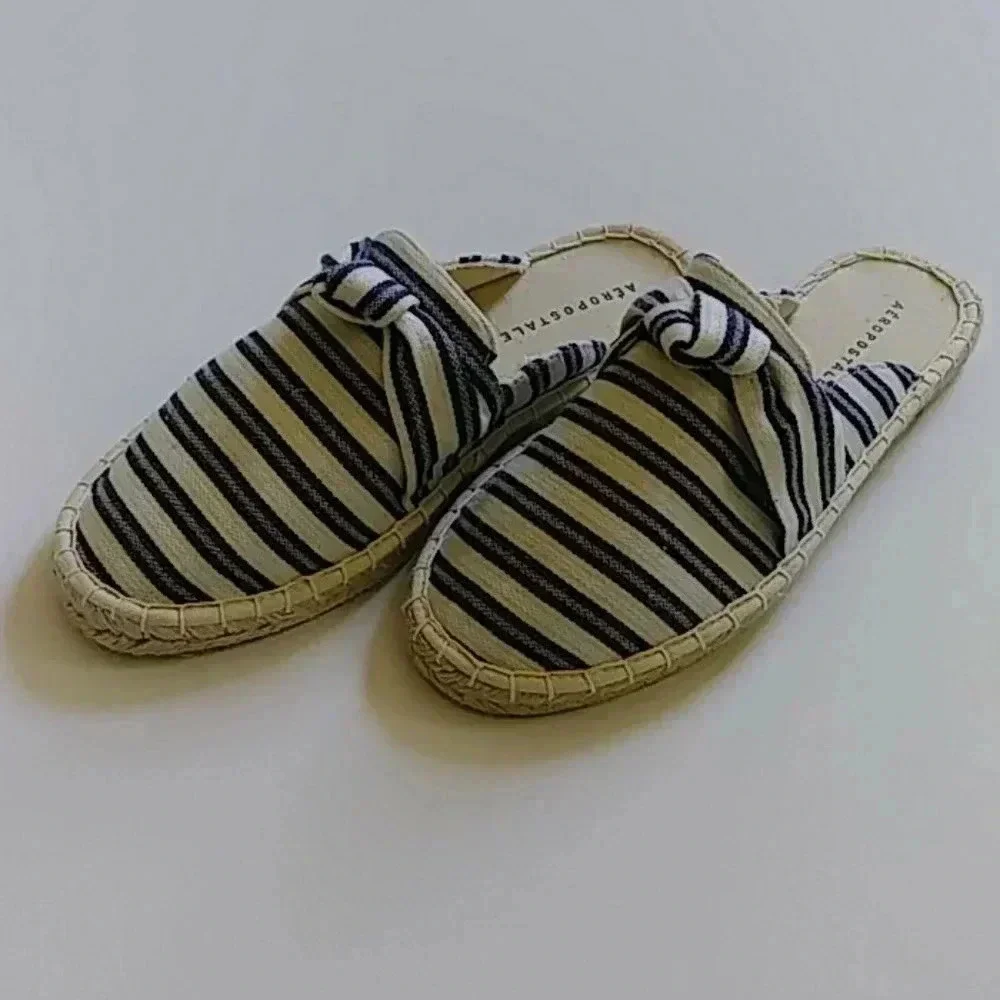 Aeropostale striped espadrille